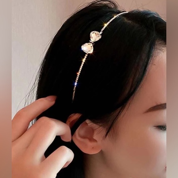 Rhinestone Bow Headband - Picture 4 of 4